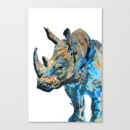 Rhino! Canvas Print