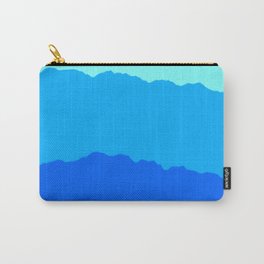 Minimal Mountain Range Outdoor Abstract Carry-All Pouch