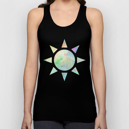 Pastel Color Splash 06 Unisex Tank Top