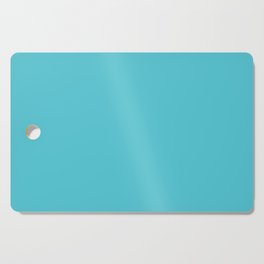 Medium Aqua Blue Solid Color Pantone Blue Radiance 14-4816 TCX Shades of Blue-green Hues Cutting Board