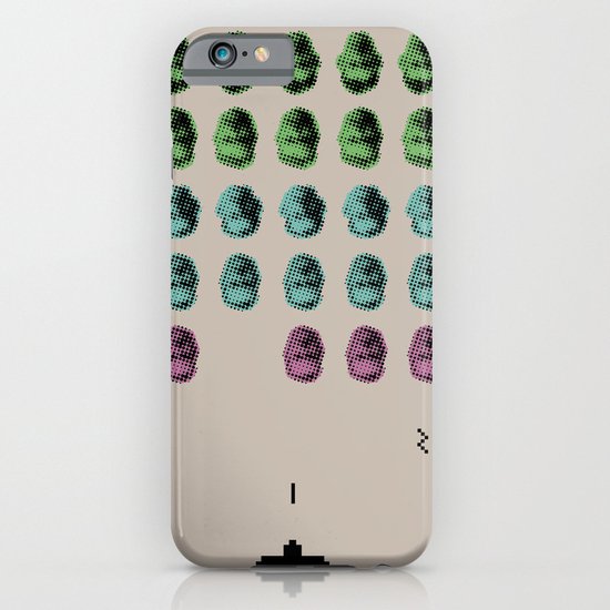 Faceinvaders iPhone & iPod Case