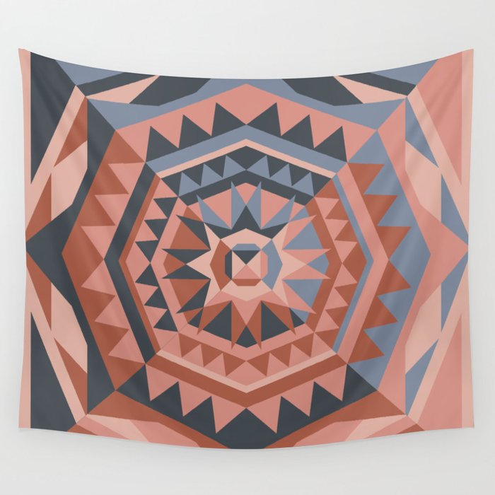 Geo Quilt Wall Tapestry