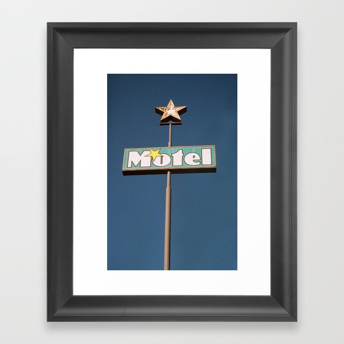 In Your Car I’m Your Star Framed Art Print