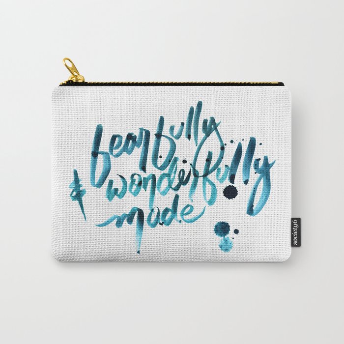 Fearfully & Wonderfully Made Carry-All Pouch