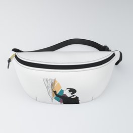 Diamond dust, cast over a black sea. Fanny Pack | Surrealism, Vintage, Painting, Acrylic, Realism, Cubism, Expressionism, Minimalism, Black And White, Abstract 