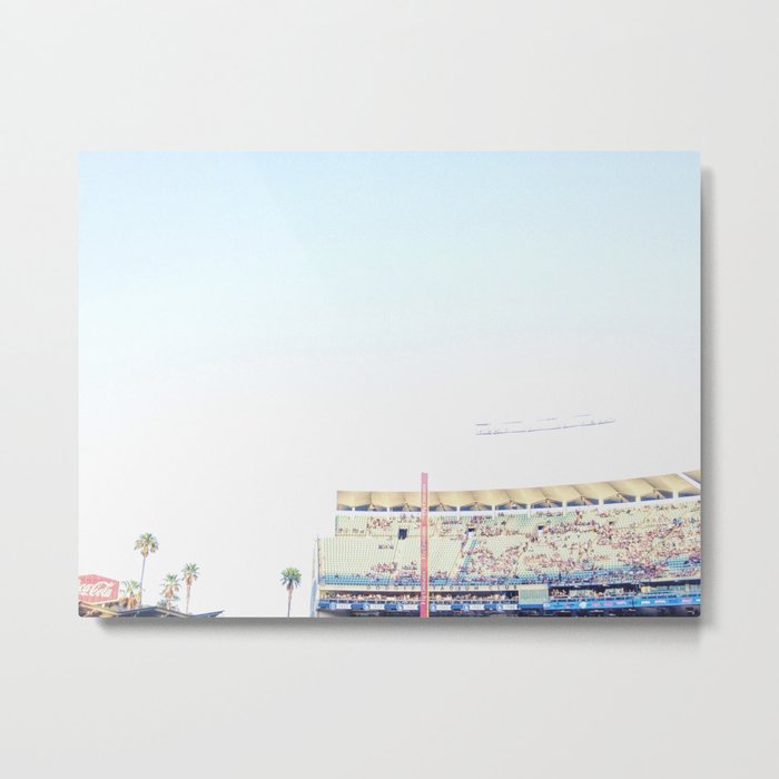 Dodger Stadium Magic Hour Metal Print