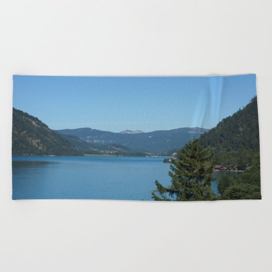 Achen Lake Beach Towel