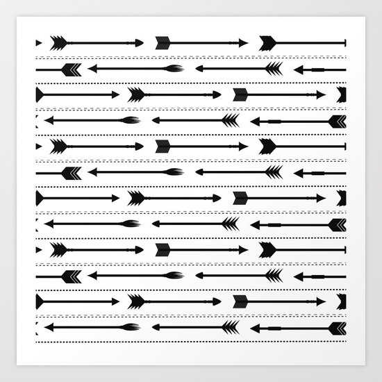 Arrows Art Print