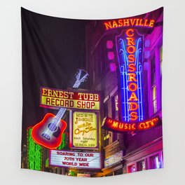 Music City Wall Tapestry