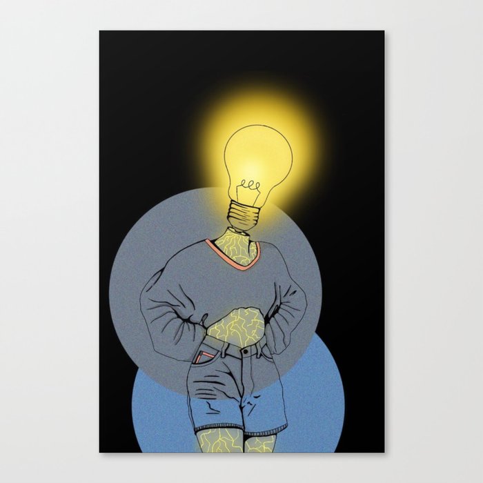 Bright Idea Canvas Print