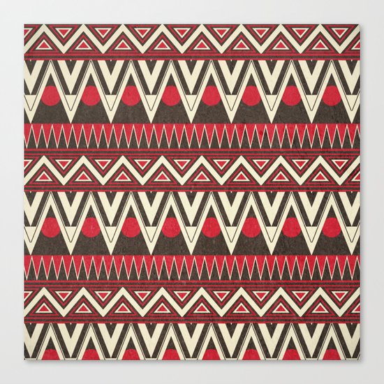Tribal New World Canvas Print