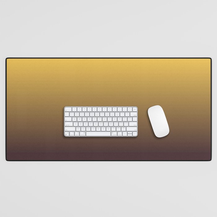 BRASS GRADIENT Desk Mat