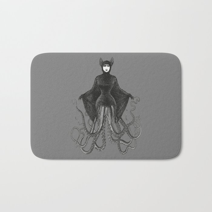 Hybrid Octopus Bat Woman | Hybrids | Hybrid Creatures | Bath Mat