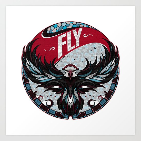 Fly Art Print