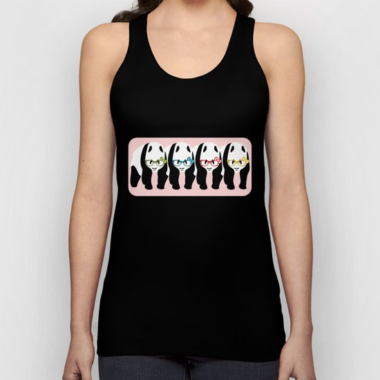 Pandas Unisex Tank Top