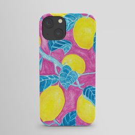 Fresh Lemon iPhone Case