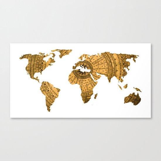 Antique Star Map IV Canvas Print
