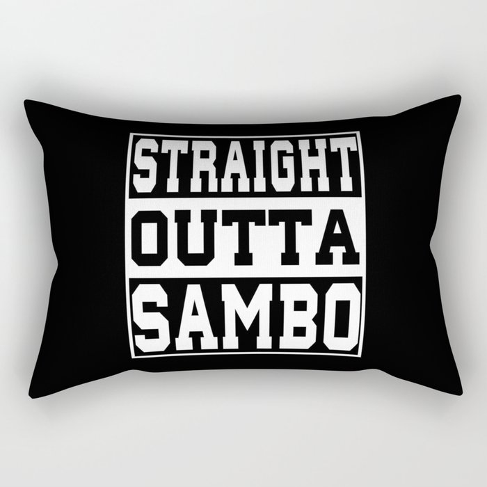 Sambo Saying funny Rectangular Pillow