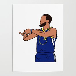 Curry basketball Poster