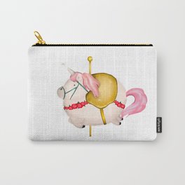 Carousel Unicorn Borb Carry-All Pouch