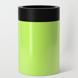 SPRING BUD SOLID COLOR. Bright green color plain pattern  Can Cooler