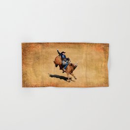 Bull Dust! - Rodeo Bull Riding Cowboy Hand & Bath Towel