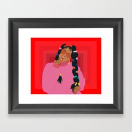 Candy Girl Framed Art Print