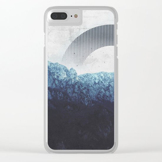 Through the Mountains Clear iPhone Case