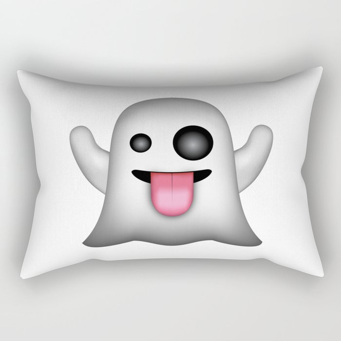 Ghost emoji pillow sale