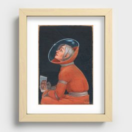 Space. Recessed Framed Print