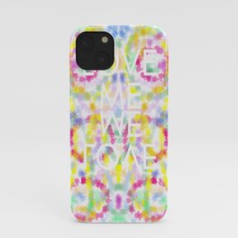 Love me as we love  iPhone Case