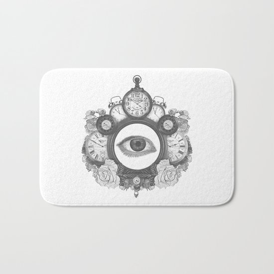 Time Bath Mat