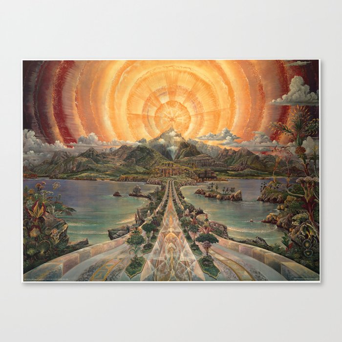 The Path Canvas Print