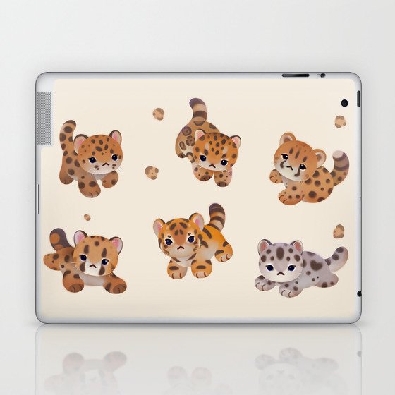 The year of big cat cubs Laptop & iPad Skin