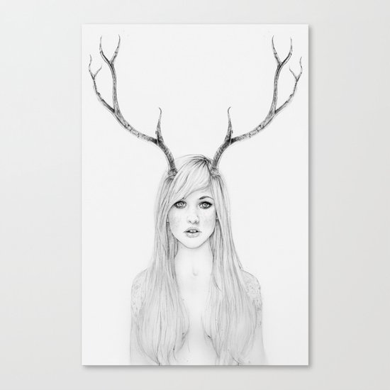 La Belle Degout Canvas Print