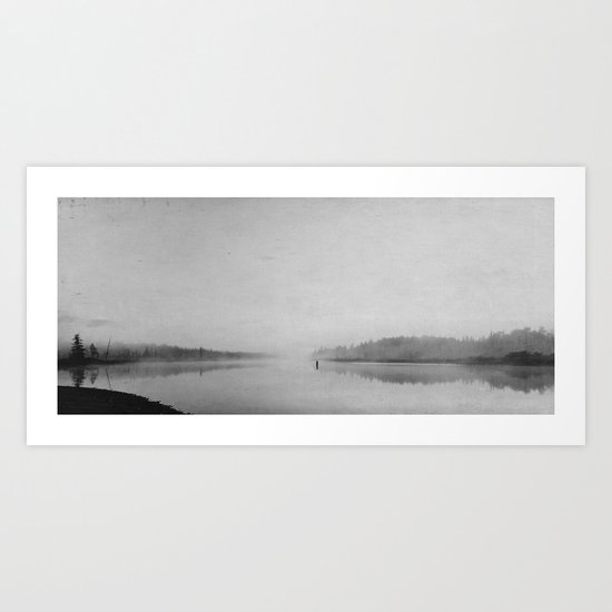 a quiet day Art Print