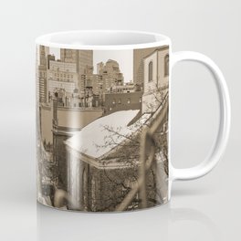 NYC Sepia Skyline Mug