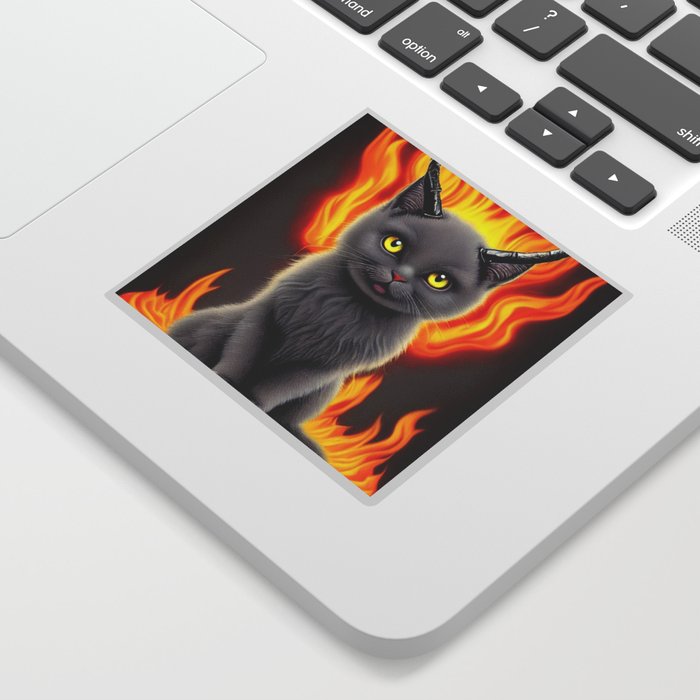 Hell-O-Kitty Sticker