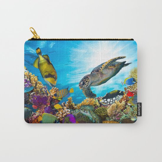 sea life Carry-All Pouch