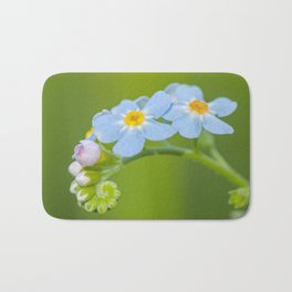 Water forget-me-not Bath Mat