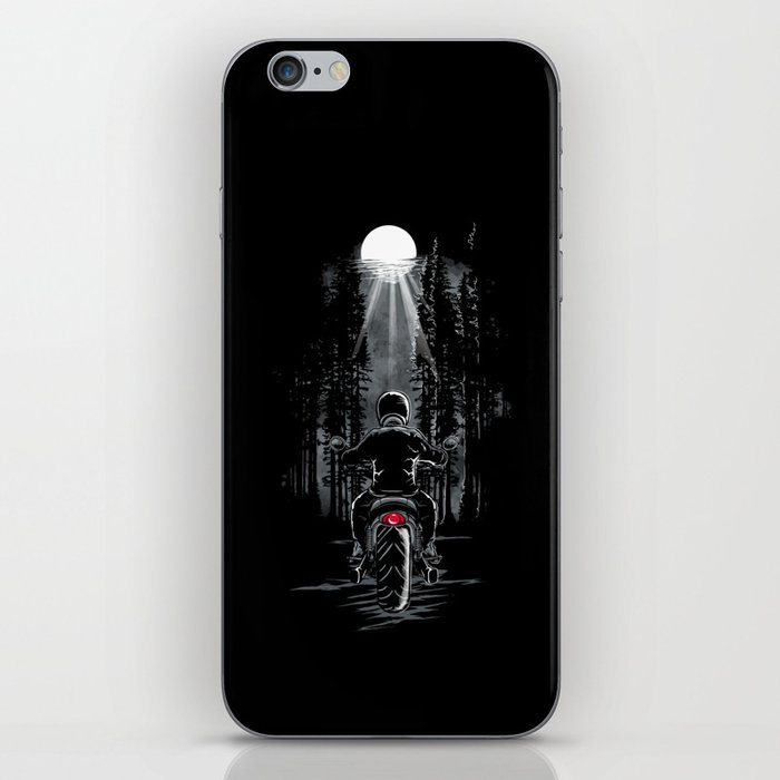 Forest Motor Ride iPhone Skin