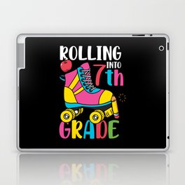 Rolling Into 7th Grade Laptop Skin