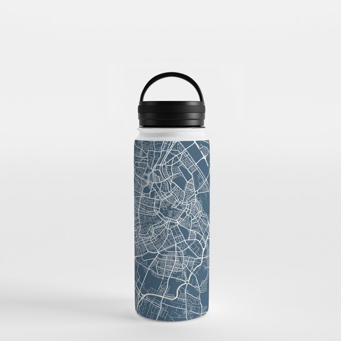 Vienna city cartography Water Bottle
