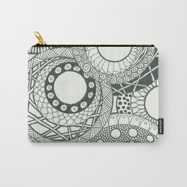 abstract circles Carry-All Pouch