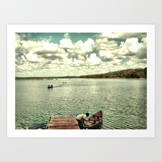 Live your dreams Art Print