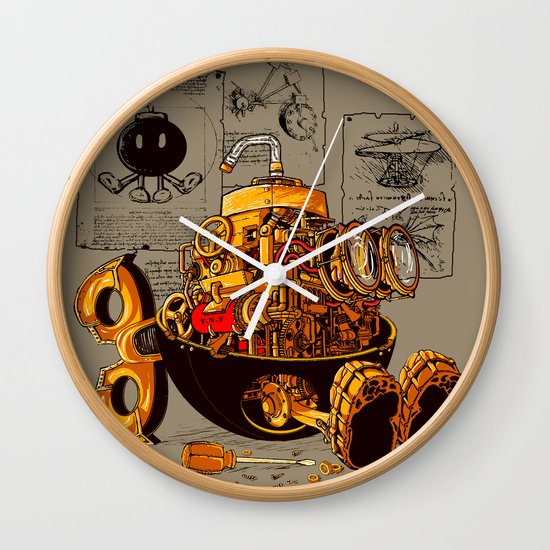 Work of the genius Wall Clock