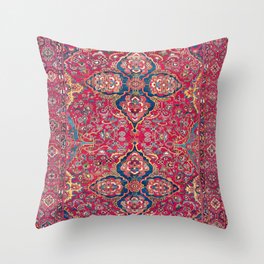 Bakhtiari West Persian Rug Print Throw Pillow