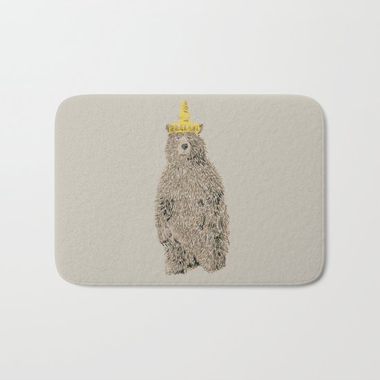 Honey Bear Bath Mat
