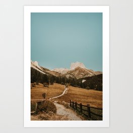Mont Thabor/// Gran Séru Art Print