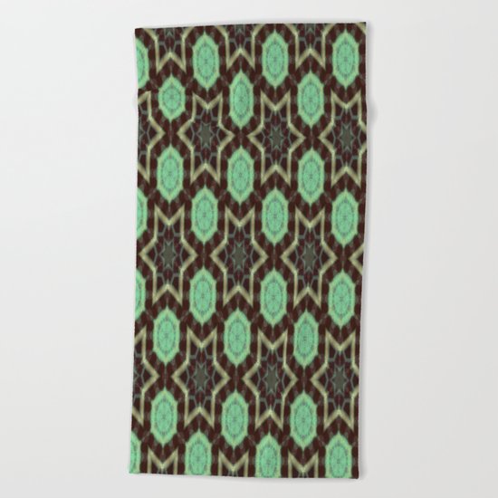 Mint Chocolate Beach Towel